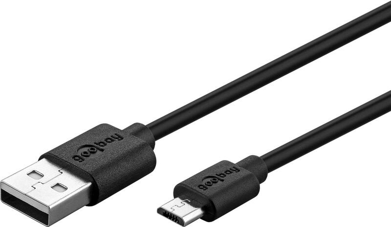 USB Mikro - USB (Type A til type B) 2.0 1m 93918 / 46800